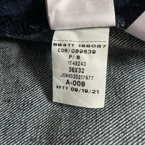 J.Crew 1040 Athletic Tailored Fit Narrow Tapered Leg Men's W38 L32  Blue Jeans - Picture 15 of 15